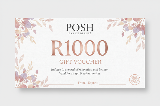 R1000 GIFT VOUCHER AT POSH BAR DE BAUTE